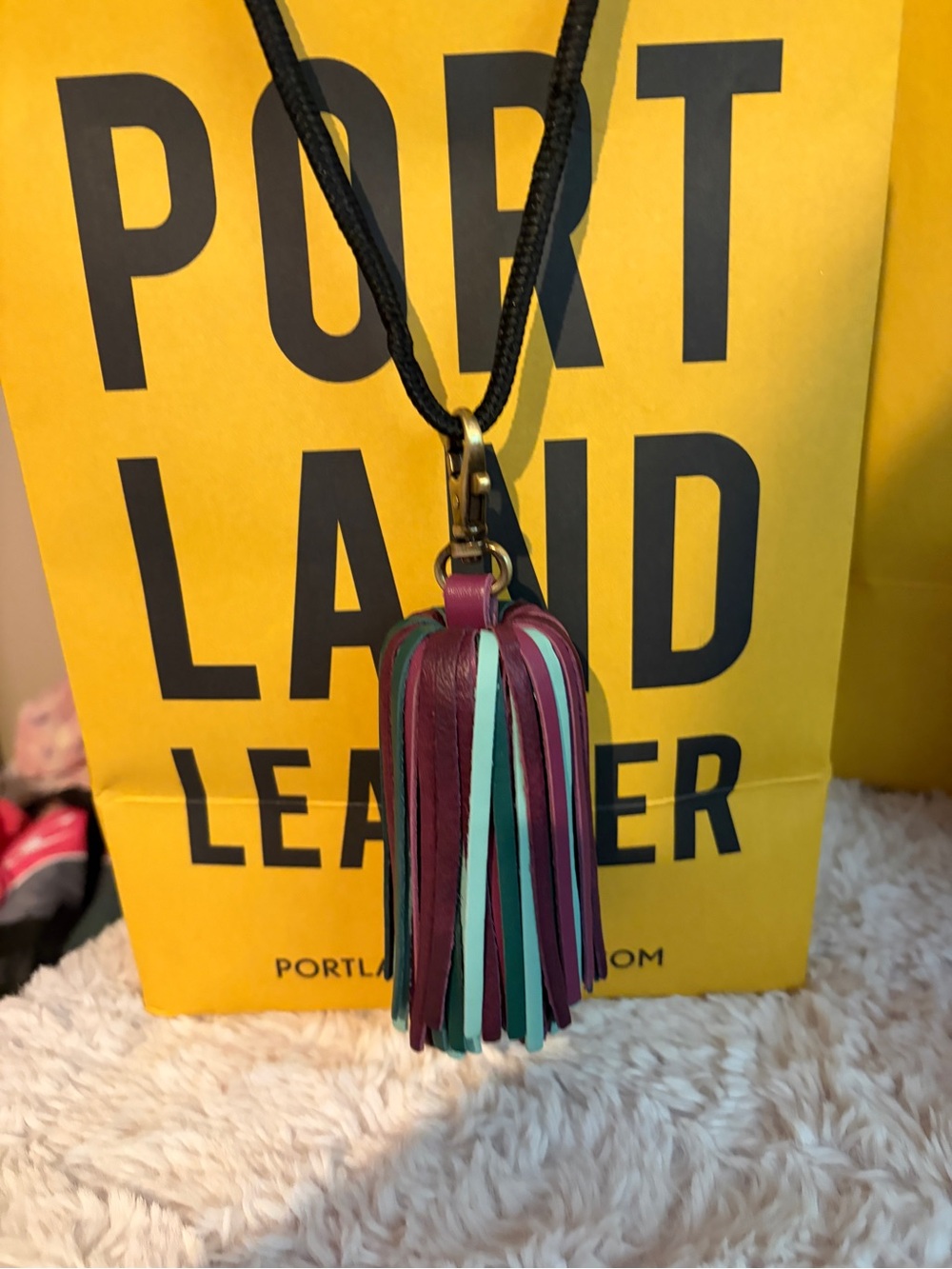 Portland Leather Grenache Cousin It Tassel